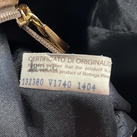 SOLD❤️ BOTTEGA VENETA Lambskin Leather Tote Shoulder Bag Taupe Brown Tan - Picture 15 of 16